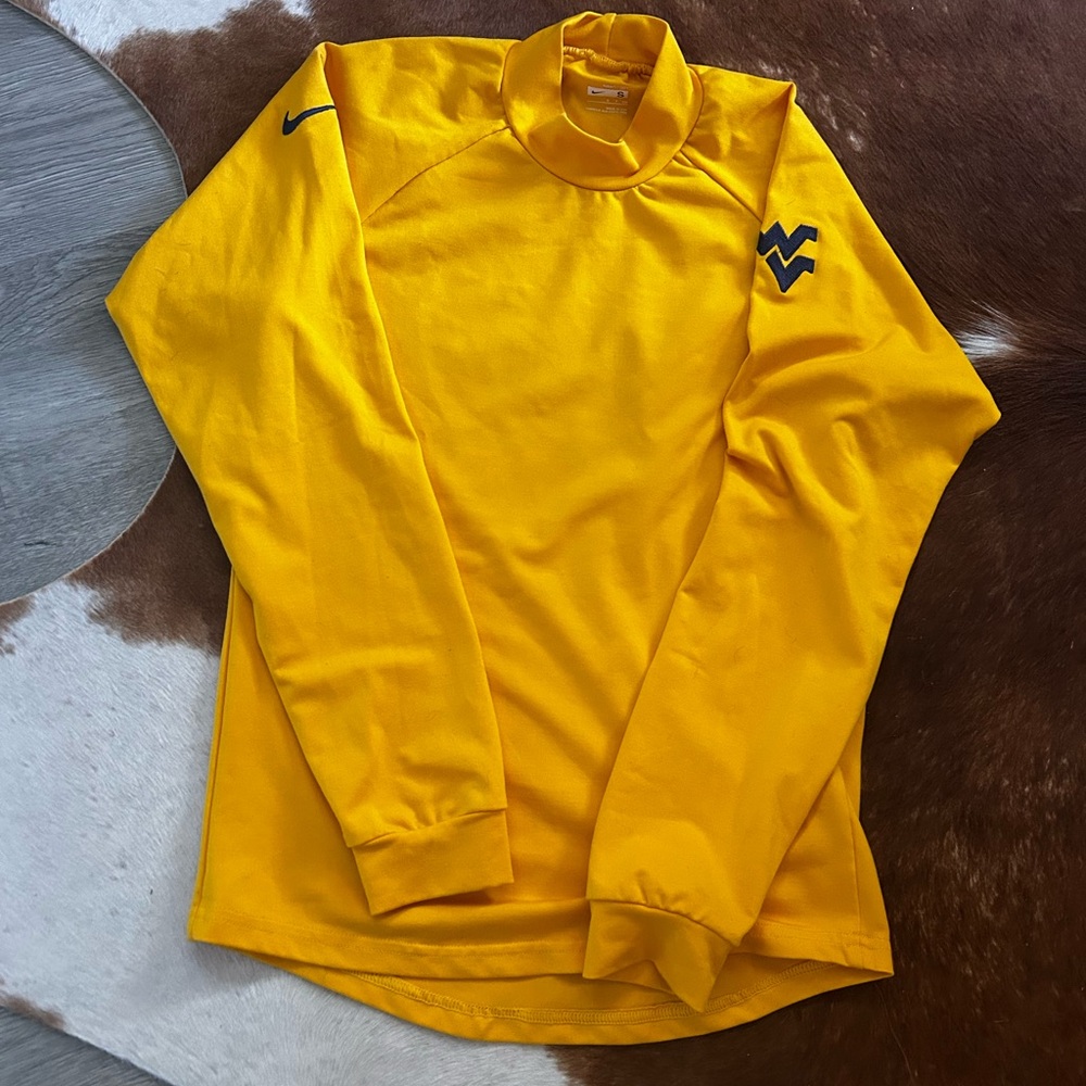 Nike FITDRY West Virginia University Long Sleeve Base Layer, Small